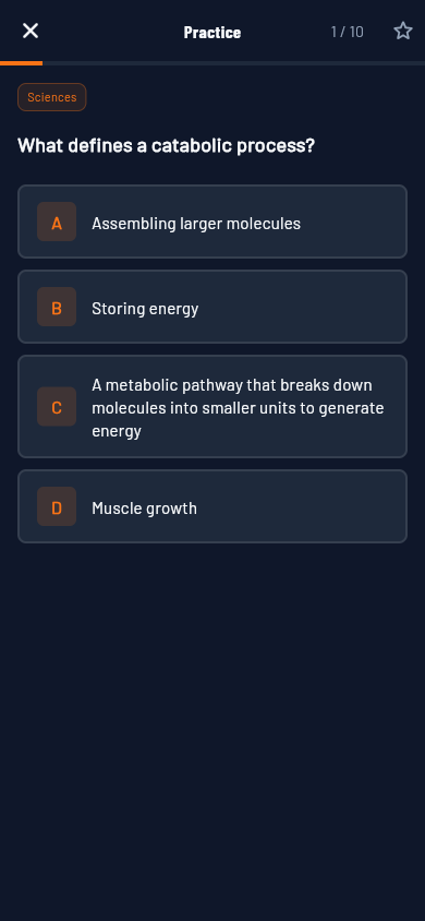 Practice question